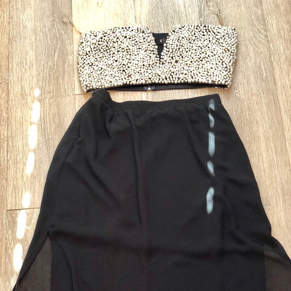 diamond bustier top